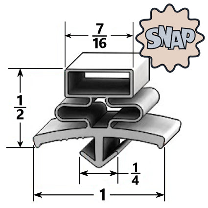 Picture of Snap™ Gasket Profile 601
