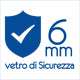 6mm Vetro di Sicurezza 6mm Vetro di Sicurezza