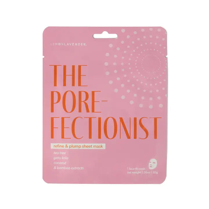 Lemon Lavender Sheet Dreams Face Mask The Pore Fectionist