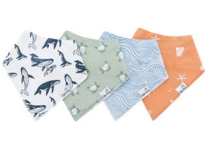 Cove Copper Pearl Baby Bandana Bibs - Charming Lily Boutique & Gifts