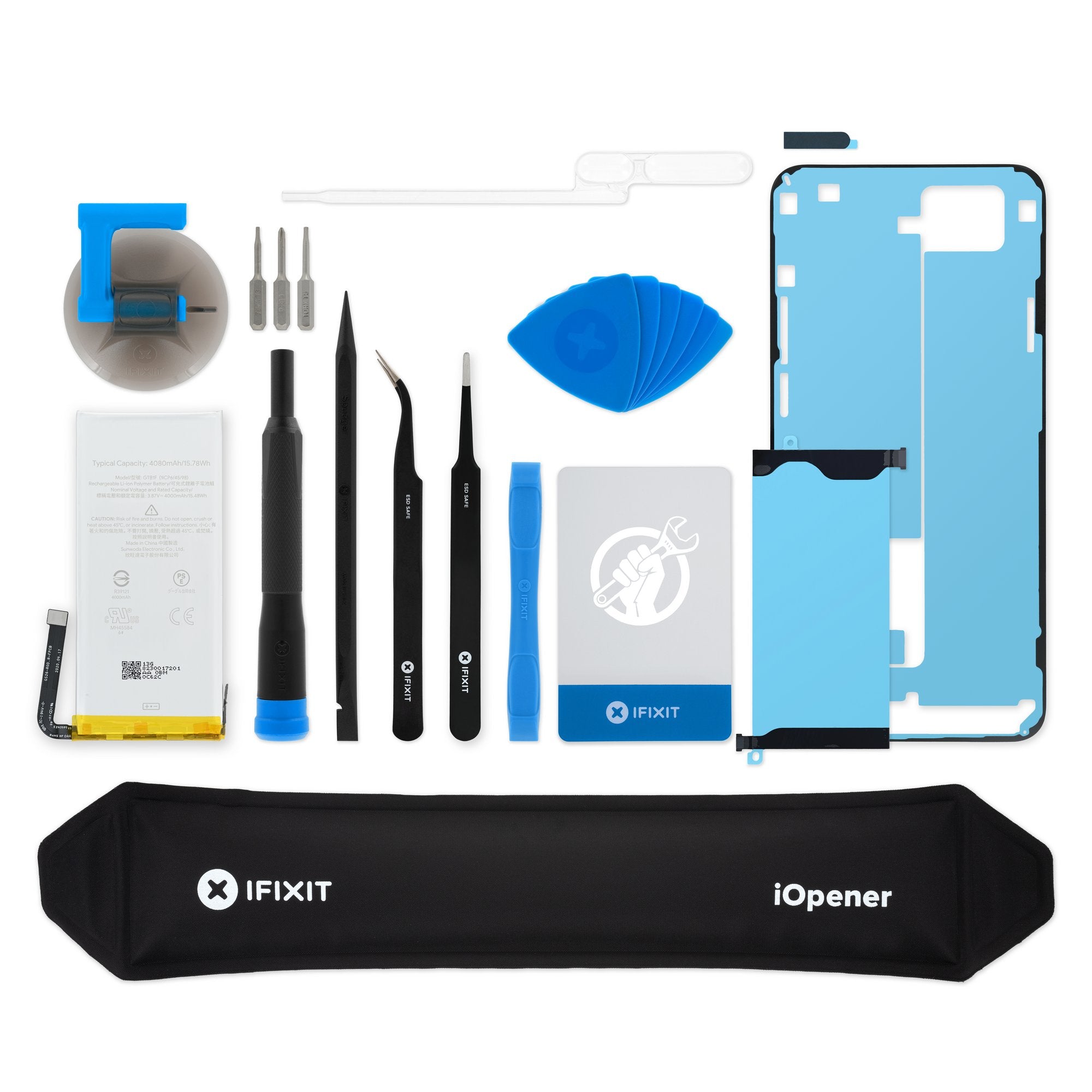 Ifixit Kit Riparazione Smartphone EU145348-5 Argento