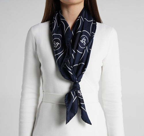 THE MODERNIST FEMME SILK SCARF