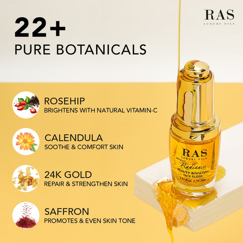 brightening face oil