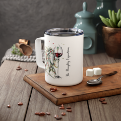 Magical Mare and Wine Horse Western Mug, Camp Cup