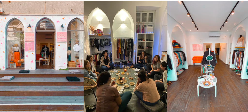 Danielle's second and third pop-up shops in Tel Aviv captivated visitors with their unique charm and carefully curated selection of items, offering an immersive shopping experience that delighted customers and showcased her evolving entrepreneurial journey.