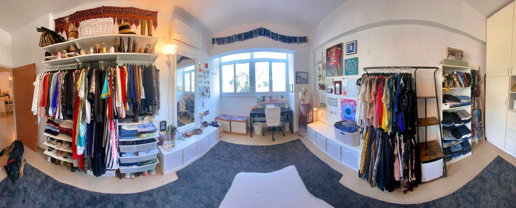 Danielle's home studio in Tel Aviv served as a vibrant and inspiring space where her creative endeavors thrived, providing a hub for her artistic expression and business activities.