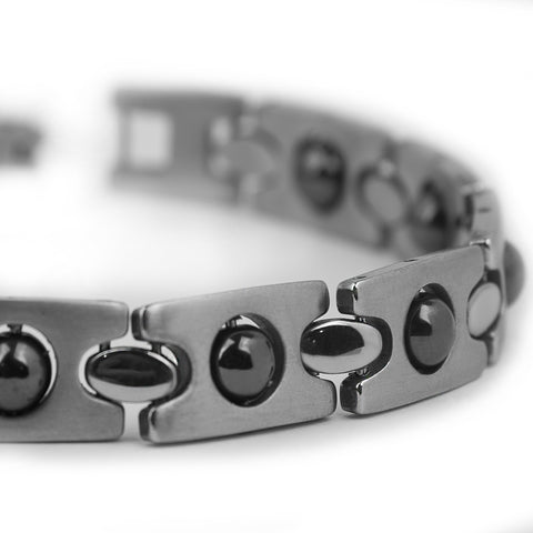 Stainless Steel Mens' or Womens' Bracelet Reversible Matte or