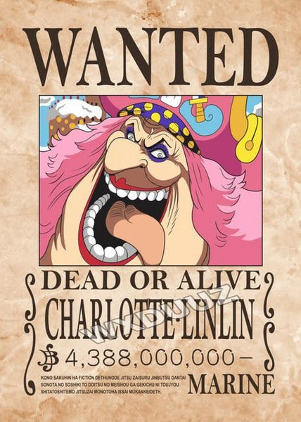 One Piece Bounty Poster Pigura