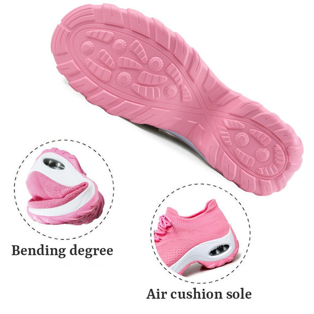 Women's Flying Woven Non-slip Breathable Comfortable Shoes – varskarc