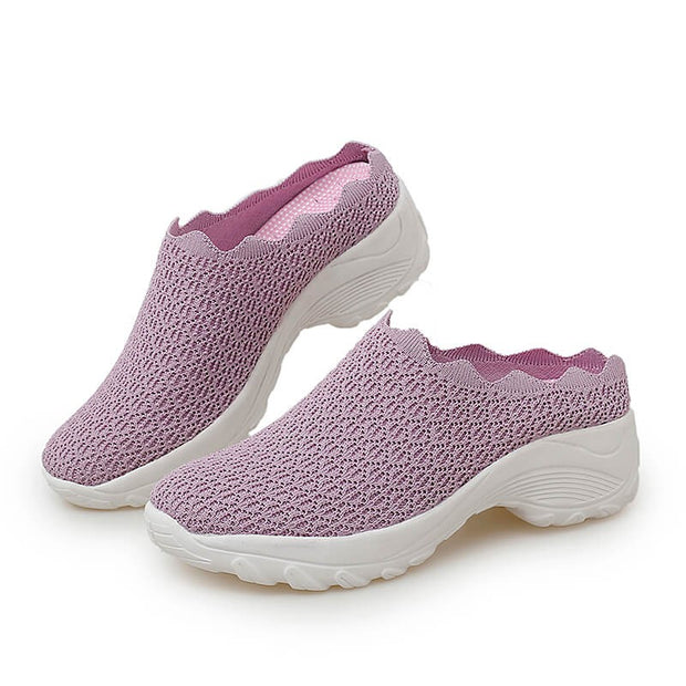 women's new style trending elastic breathable non-slip sneakers - Shoes ...