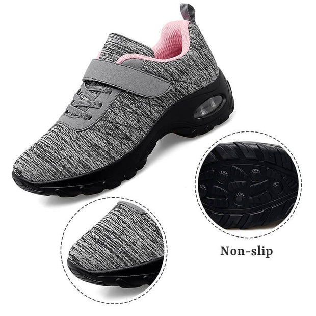 Casual Fashion Comfortable Breathable Elastic Air Cushion Non Slip Sports Sneaker Shoes Of 8150