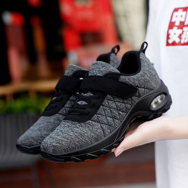 Casual Fashion Comfortable Breathable Elastic Air Cushion Non Slip Sports Sneaker Shoes Of 7659