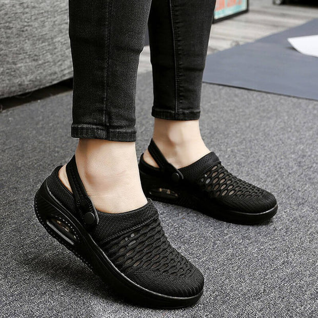 Women's Breathable casual air cushion slip-on shoes - Shoes of varskarc ...