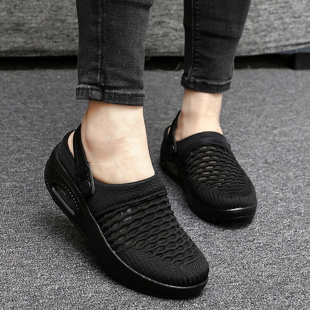 Women's Breathable casual air cushion slip-on shoes - Shoes of varskarc ...