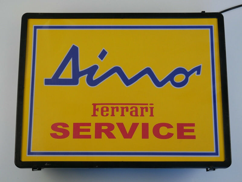 Ferrari Dino Dealership Illuminated Sign