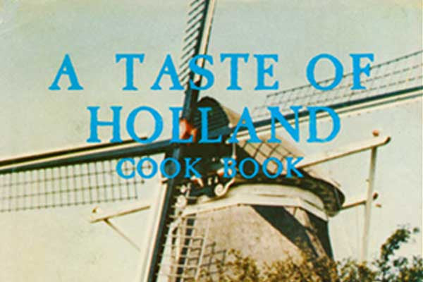 Taste of Holland Cookbook Review - Collectibility