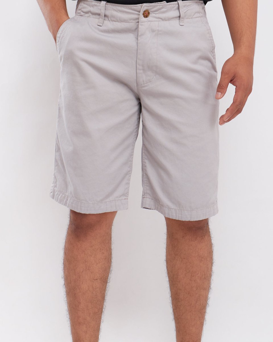 MOI OUTFIT-Plain Color Men Short Pants 16.90