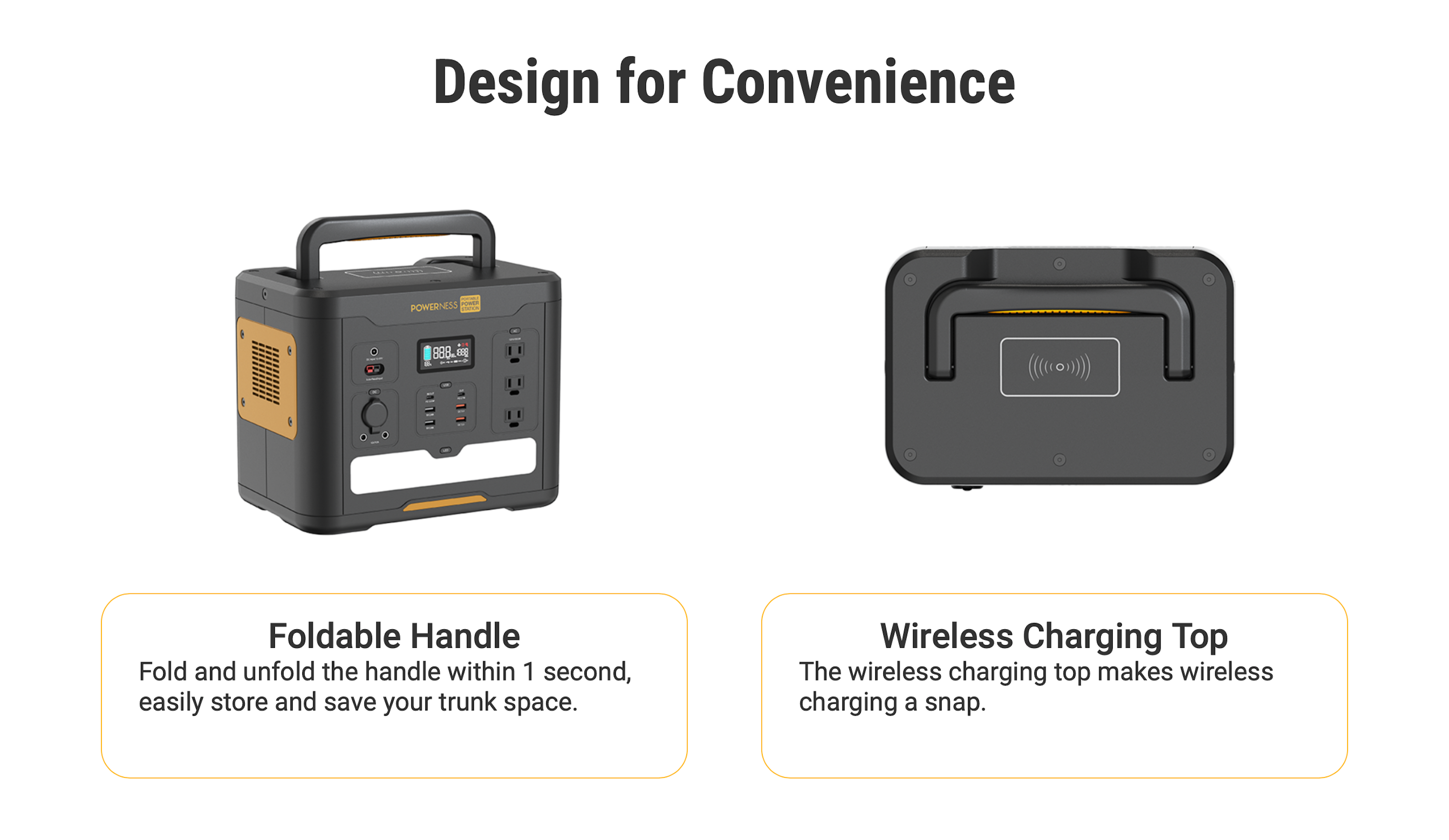 Powerness Hiker U1500 Portable Power Station