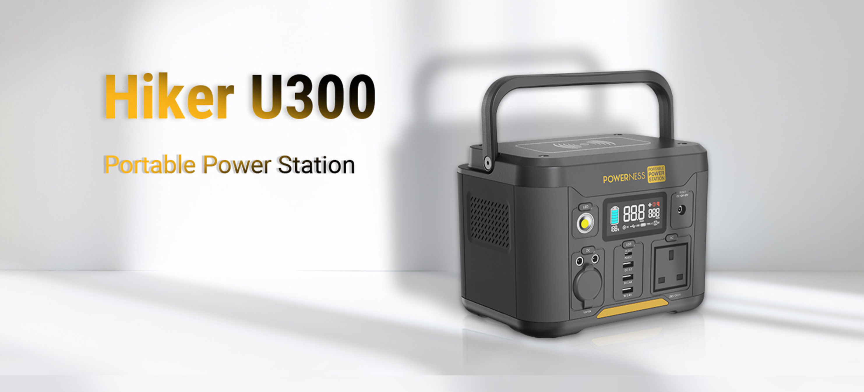 Powerness Hiker U300 Portable Power Station