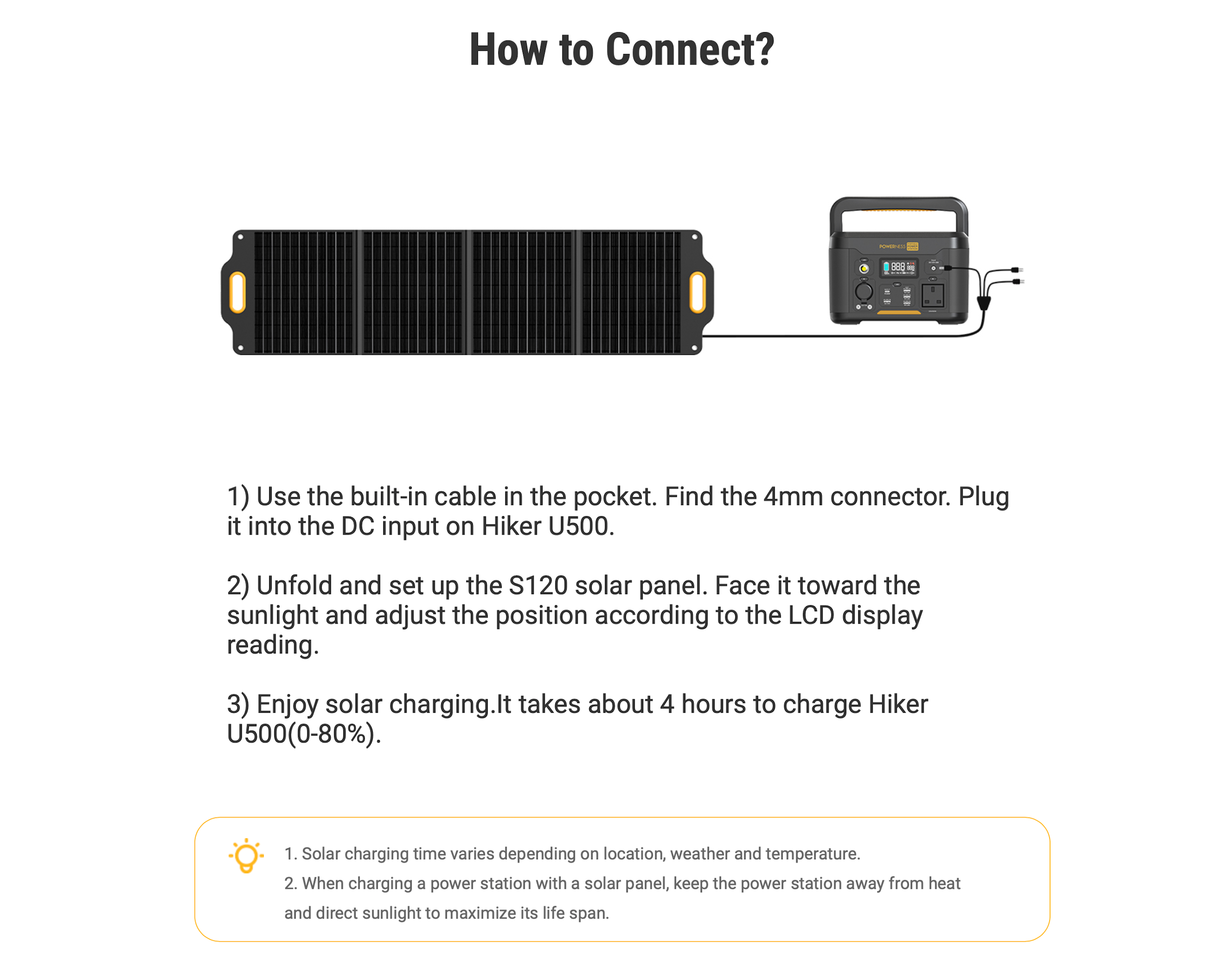 Solar Generator 500