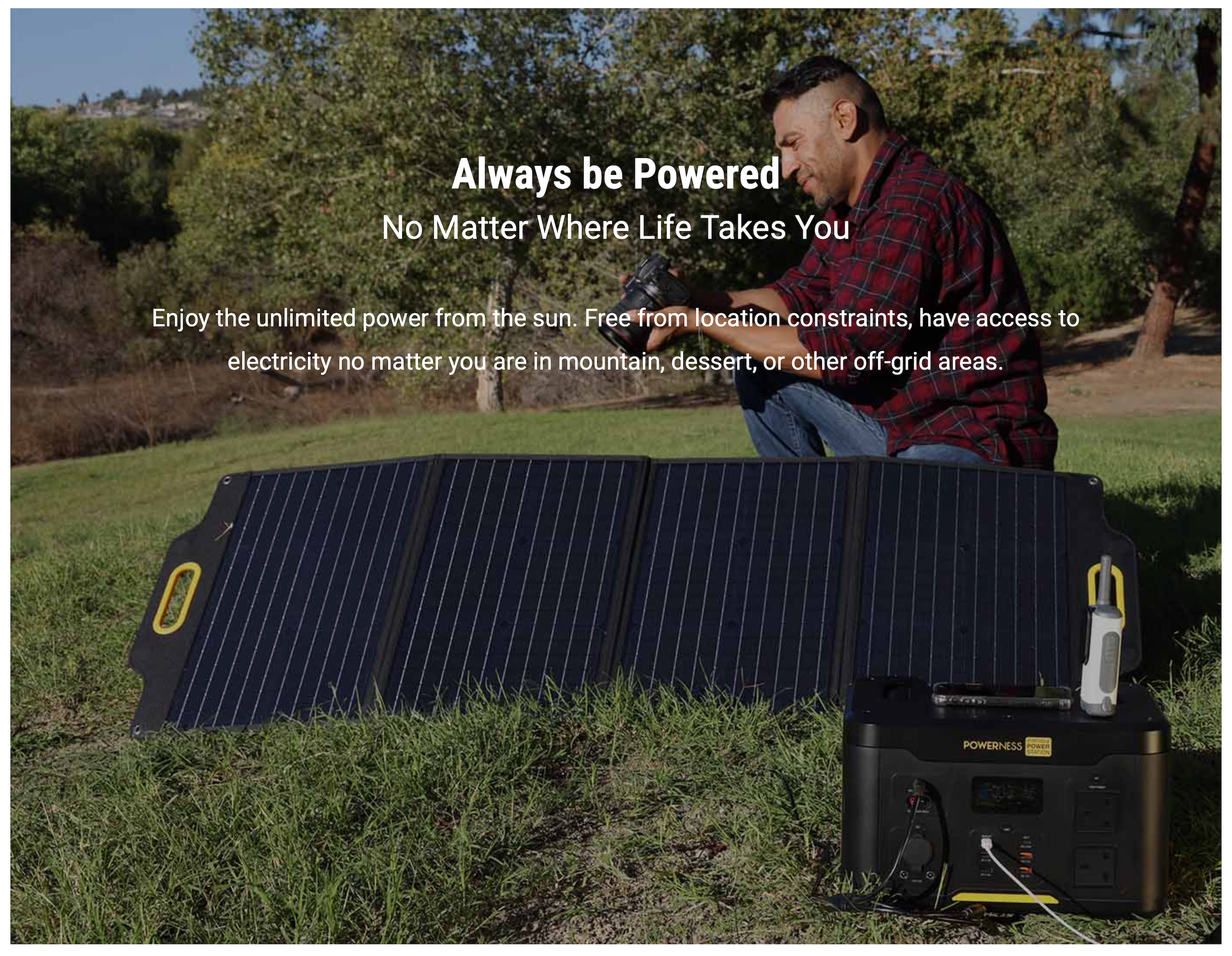 Powerness Solar Generator 1000