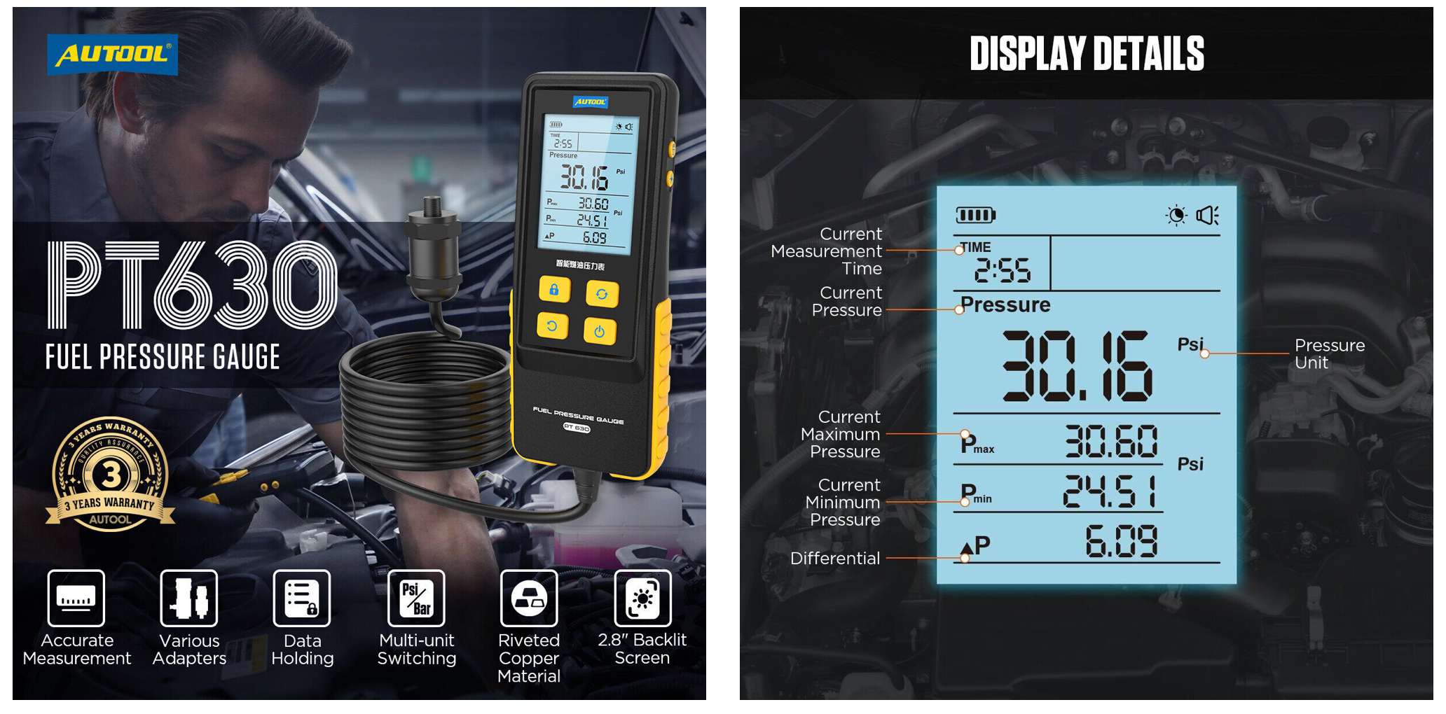 Fuel Pressure tester