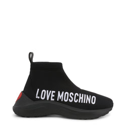 womens moschino sock trainers