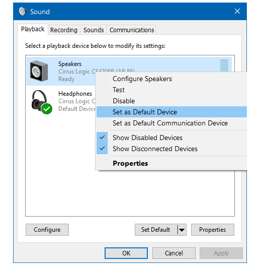 How to use Speakers & Headphones at the Same Time on Windows