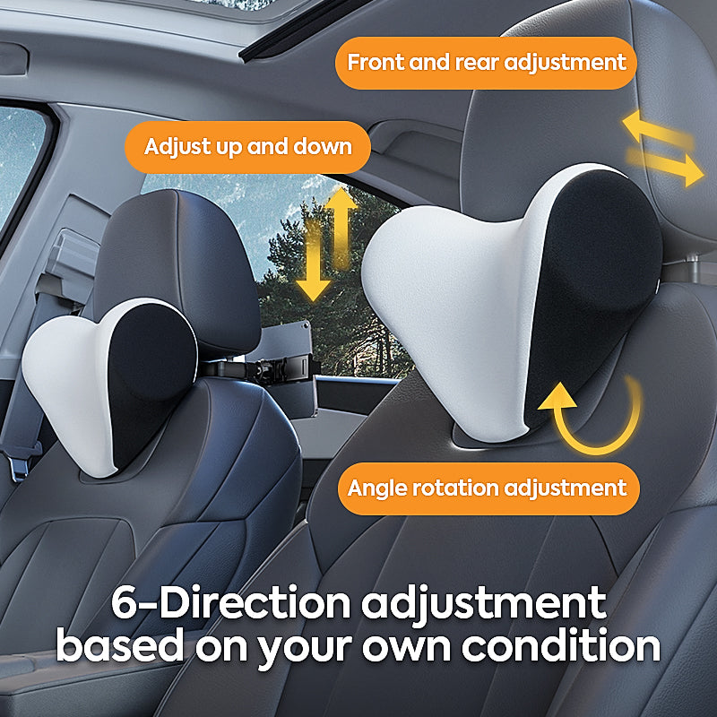 Free shipping)Car Seat Headrest Support - 360 Degree Adjustable