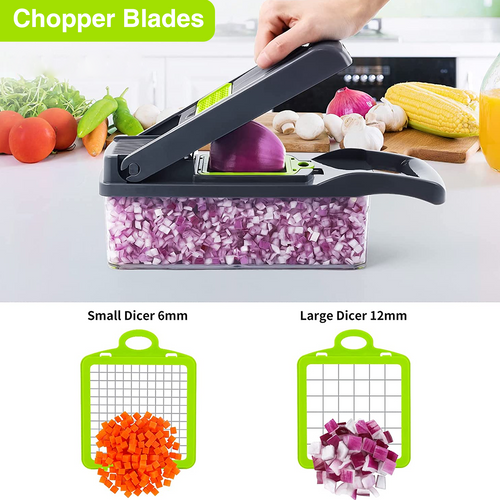 12 In 1 Vegetable Cutter Slicer Multifunctional Manual Vegetable