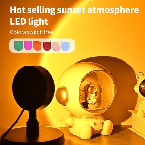 Sunset Lamp, 16 Colors Sunset Projection Lamp, Brightness Adjustable S –  Arkartech