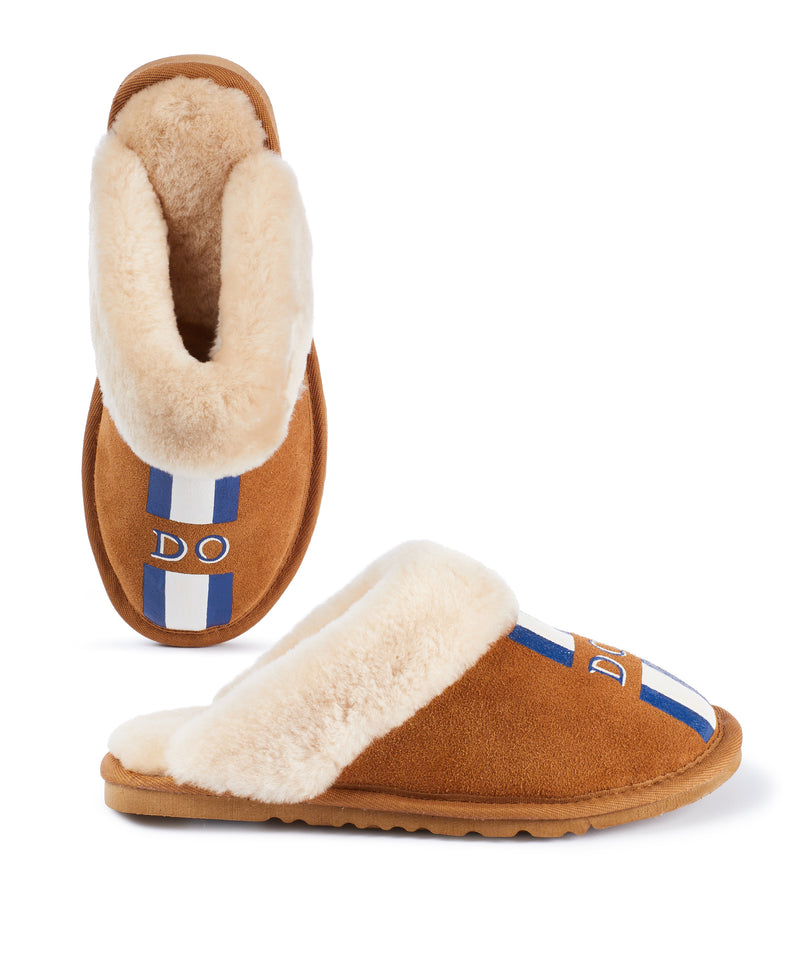 sheepskin slip on slippers