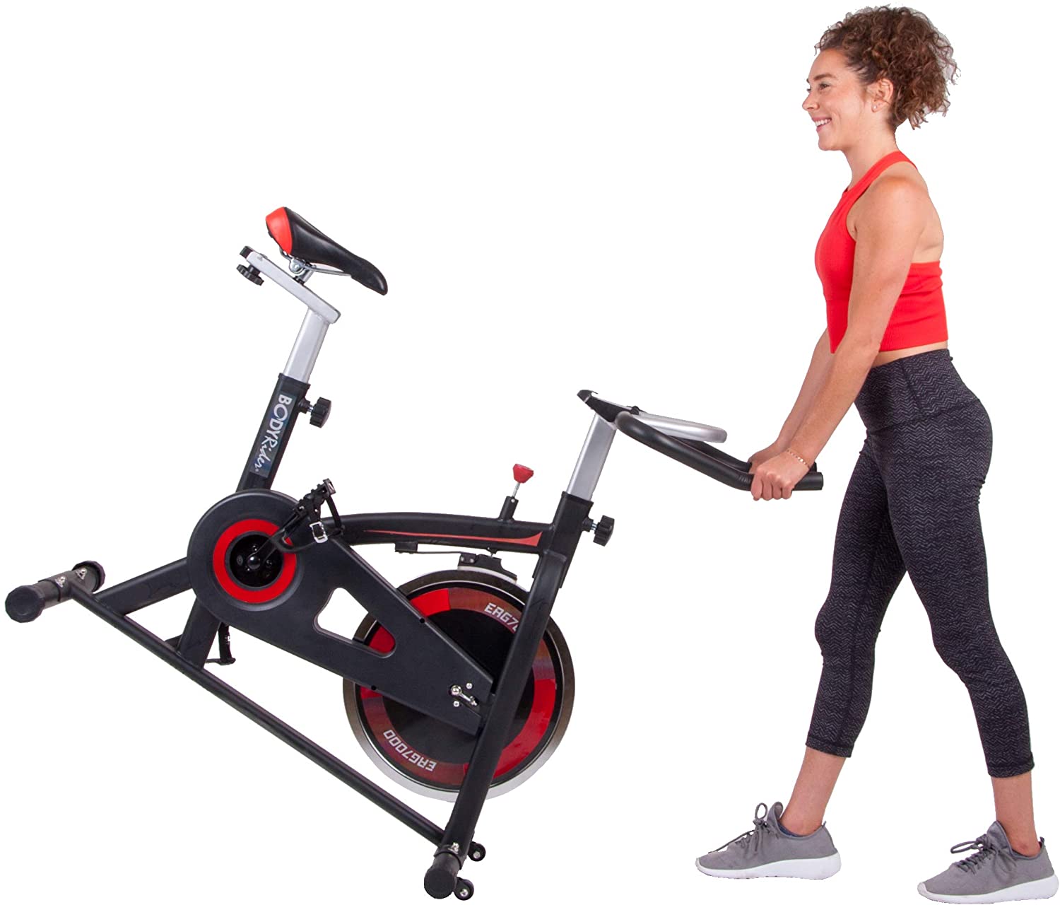 body rider pro cycle trainer upright bike