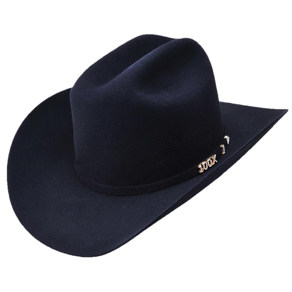 Serratelli Hat Company Black 100X Beaver Felt Hat – RR Western Wear