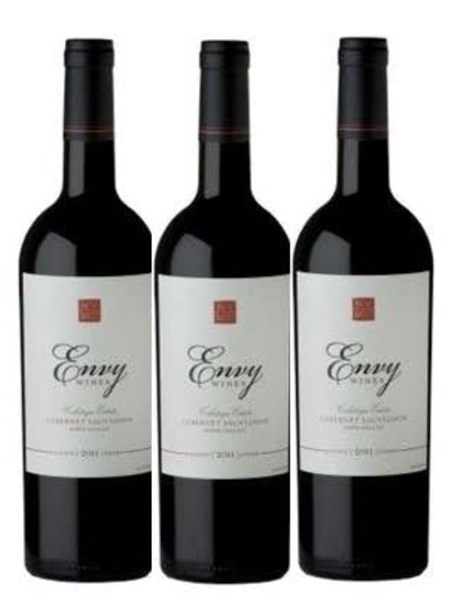 3 PACK 25% OFF 2018 ENVY NAPA VALLEY CABERNET RESERVA