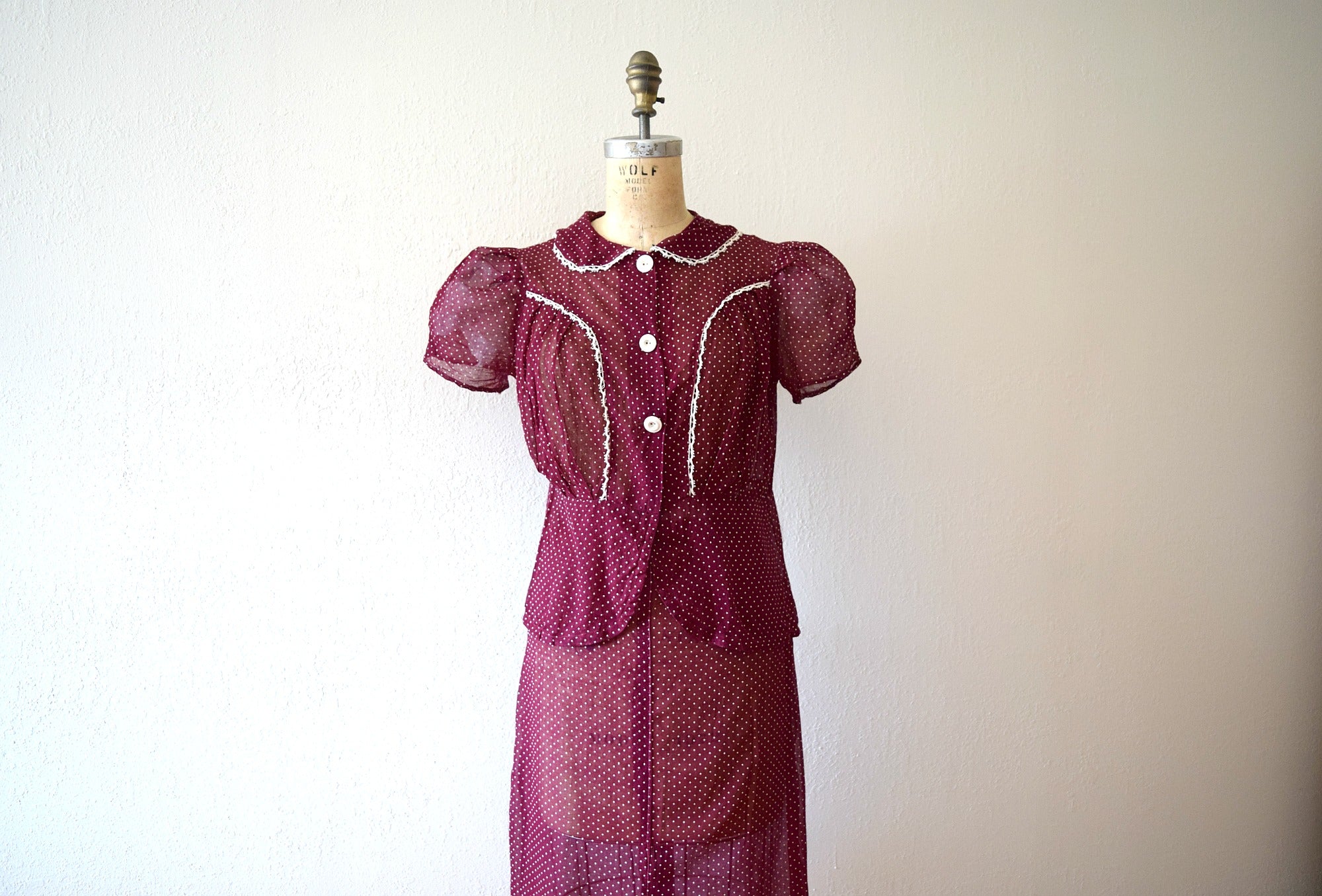 vintage 30s dress