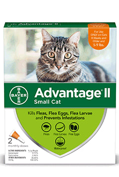 advantage ii dose for cats