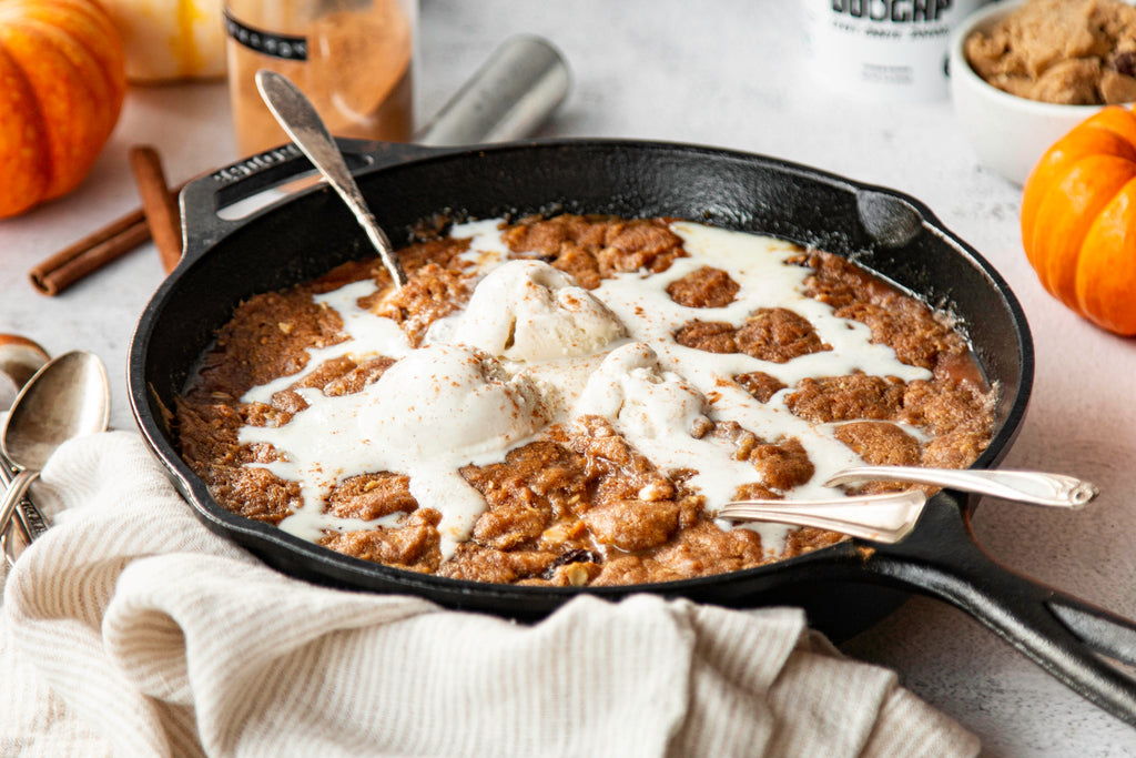 holiday oatmeal raisin pumpkin crisp