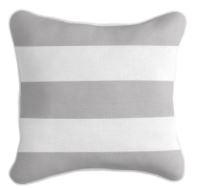 Classic Stripe Cushion Cover - Grey