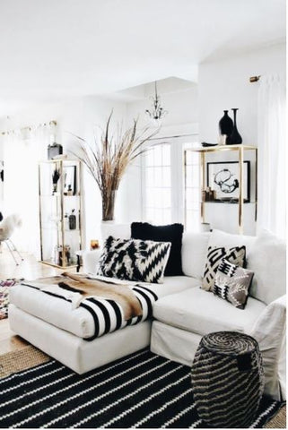 Styling Black Cushion covers