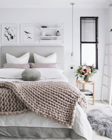 Winter Bedroom Styling