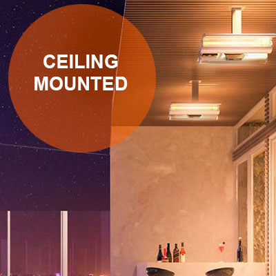 Dimplex DSH 2000W Outdoor Indoor Electric Heater | DSH Infrared Electric Heater | DSH20W Ceiling Mounted