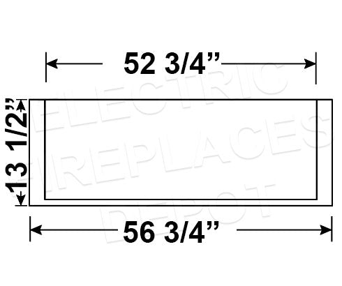 Flamerite Fires Elara 52 E-FX Electric Fireplace Freestanding Suite Oak and White with Metal Legs FLR-FP-SUITE-ELARA-LGS