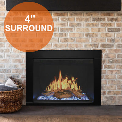 Modern Flames Orion Traditional Heliovision Virtual Built-In Electric Firebox Small Surround
