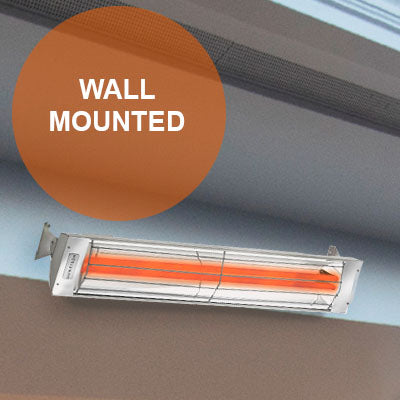 Infratech WD Double Element Outdoor Infrared Electric Heater | Infratech WD Radiant Heater | Wall Mounted