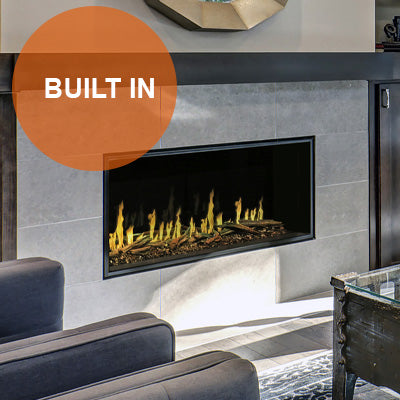 Modern Flames Orion Multi 60-inch Smart Built In Wall Mount Linear Electric Fireplace- 3-Sided Multi-Sided Electric Fireplace - OR60-MULTI Built In