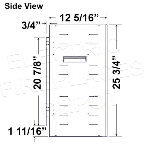 Napoleon Astound 62 inch Smart Built-In Wall Mount Electric Fireplace Insert - Linear Modern Fireplace - NEFB62AB DIms