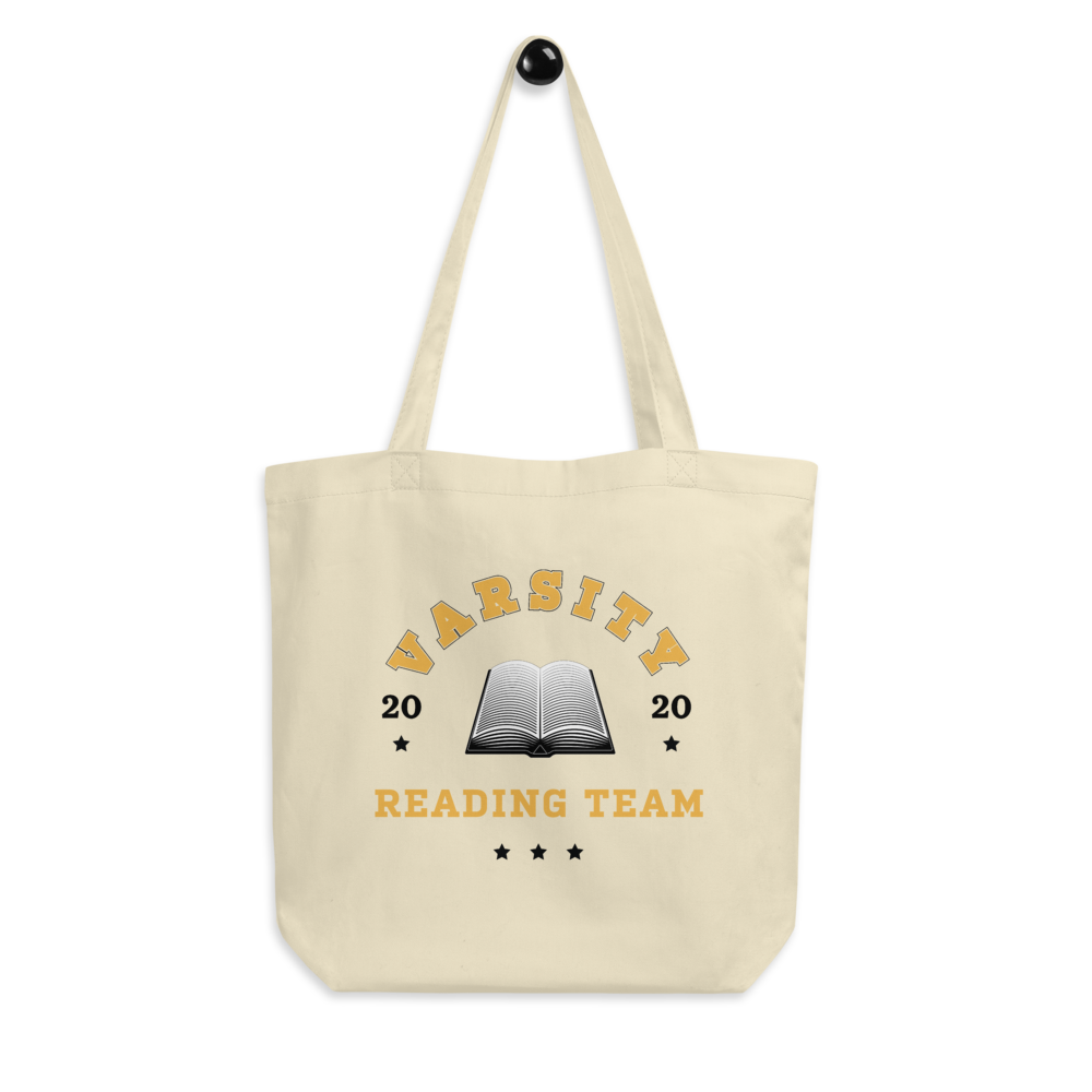 reading tote bag