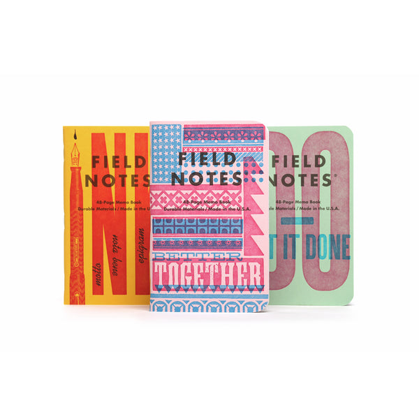 FIELD NOTES - RULED PAPER (3 PACK)– Springbar