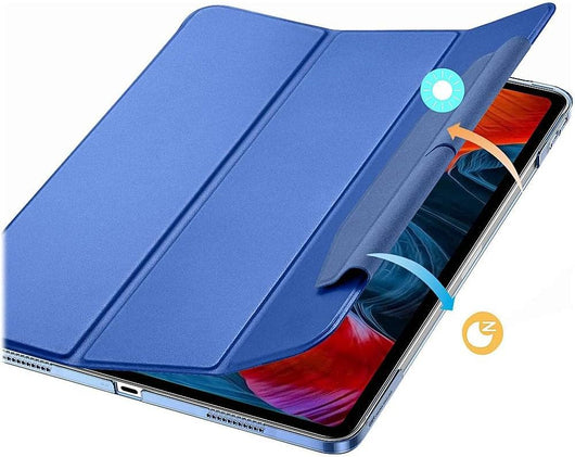 SaharaCase Multi-Angle Folio Case for Apple iPad Pro 12.9 (4th 5th and 6th Gen 2020-2022) Dark Blue